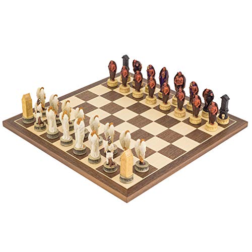 The Regency Chess Company Ltd The Napoleone vs RUSSI dipinto a mano Tema Set di scacchi da ITALFAMA