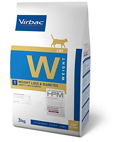 Veterinary hpm virbac hpm gato w1 weight loss&diabetes 3kg virbac 00937 3000 g