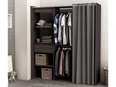 Demeyere armoire extensible dompierre chêne foncé