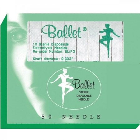 Sterex F4 Ballet Stainless Needles size 004 (50)