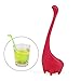 Produktbild Nessie Loose Leaf Tea Infuser, Loss Ness Monster Tea Strainer, Food-grade Silicone, Long Handle Neck (rosarot)