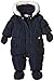 Chicco Baby Girls' Snowsuit Blue Bleu (Bleu Moyen) 12 Months