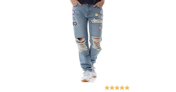 Femme Bleu denim - Bleu - W29 : Amazon 