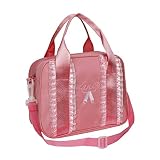 Bolsa de baile de ballet para niños: la bolsa de baile de princesa para niñas es la pequeña bolsa para niños donde la diversión se combina con la función. Detalles caprichosos y materiales duraderos hacen de este el perfecto en el camino.