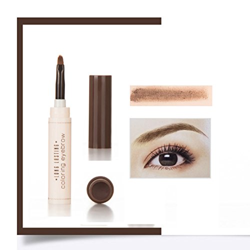 ROPALIA 5 Farben Wasserdichte Augenbrauen Gel Creme Mit Pinsel - 2