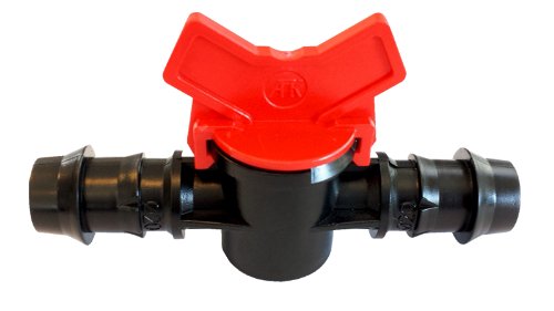 Absperrhahn für 20mm Schlauch, Ventil, Regler, 3/4 Zoll, regelbar, Sperrventil, Garten Wasser