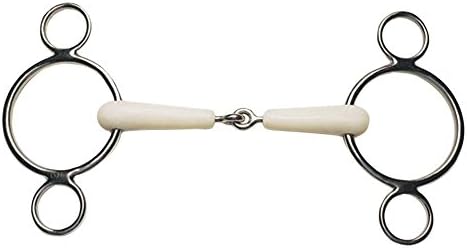 Eldonian Happy Mouth Jointed Dutch 3 Ring Gag Bit 5 3/4"