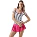 Fascinating And Significant Multi Color Scoop Neck Cut-Sleeve Beachwear Cover-Up RS.1399.00