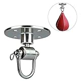 GYFHMY Punching Swing Hangers - Speed Bag Swivel Mount Hanger - Built In Rotary Bearing, Tinned Heavy Duty Iron - Punch Ball Ceiling Hook for Hammock Boxing
