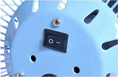 Haodou USB Ventilator Klein Tischventilator leise Lüfter für Sommer Büro Zuhause Gelb - 5