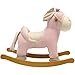 Bentley Kids Rocking Donkey Animal Horse Pony Toy - Pink
