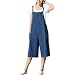 Produktbild Young Damen Retro Latzhose FORH Mädchen Cute Jumpsuit Bib Overall Baggy jeans Strap Belt Denim Trägerhose Spielanzug Party Club Kurz Knielang Zuhause Jeans (L, Blau)