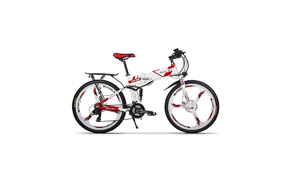 RICH BIT® Bici elettriche RT860 250W*36V 12.8Ah e Bike Mountain MTB Bici  elettrica Pieghevole pedalata assistita Shimano 21 velocità Freni a Disco e  Smart Bike Computer Rosso : Sport e tempo libero