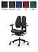 Produktbild Ergonomischer Bürodrehstuhl DUO BACK 11 mit Armlehnen in 5 Farben (Schwarz)