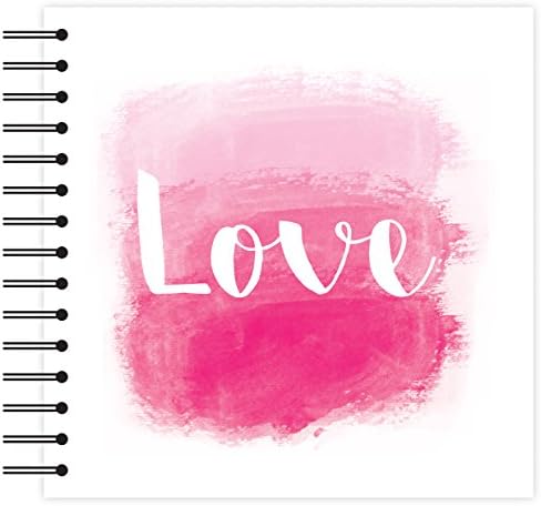 Simply Creative Plain White - Love Scrapbook Album 12"x12" (40 Pages)