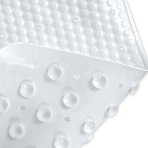 casa pura® Wanneneinlage Pure | weiß | schadstoffgeprüft | als Badewanneneinlage und Duschmatte erhältlich | 3 Größen | rechteckig (69×36 cm) - 4