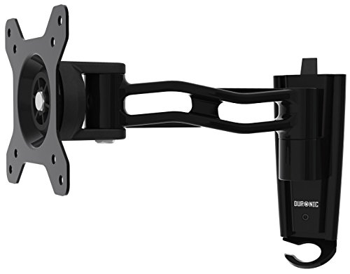 Duronic DM351X2 Wandmontierbare Monitorhalterung für einen LCD / LED Computer Bildschirme / Fernsehgeräte mit Kipp und Drehfunktion