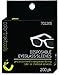 Colortrak Disposable Eyeglass Sleeves, Black, 200 Count by ColorTrak