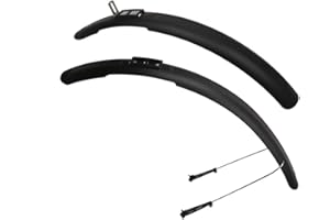 Zefal Trail 65 Mudguard Set, Black, 700c/26"/27.5"/29"