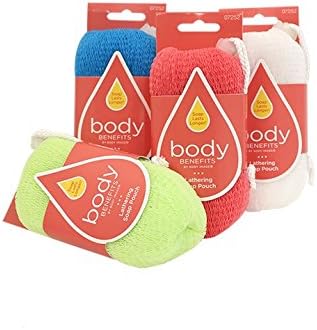 NET BAR Soap POUCH SAVER SHOWER Scrubby SPONGE by Daily Luxuries