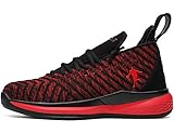  GNEDIAE Hombre 823 High-Top Zapatos de Baloncesto Calzado Deportivo Al Aire Libre Moda Sneaker Antideslizante Zapatillas de Deporte Ligeros Zapatos para Correr Transpirable Lace Up Negro 40 EU
