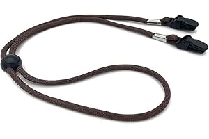 Mioaoa Black Adjustable Hat Chin Cord - Windproof Hat Strap Clips and Bag Lanyard for Travel | Multi-Use Holder for Fishing, Hiking,Outdoor Gear Accessories, Accessories