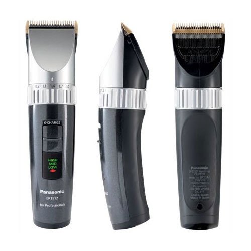 Price comparison product image Panasonic ER-1512 Profi-Haarschneidemaschine silber / schwarz