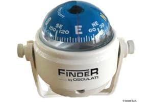 OSCULATI Compas Finder 2 avec étrier Blanc/Bleu