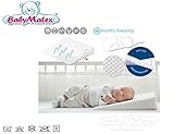 BabyMatex ** AEROKLIN Babykopfkissen inkl. Bezug ** Atmungsaktives Kopfkissen in 2 Größen ** AERO 3D Mesh System für eine perfekte Luftzirkulation