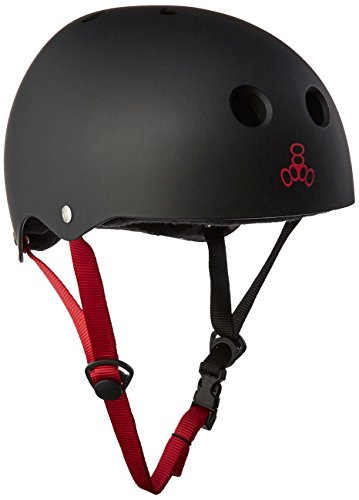 Triple Acht Wasser Halo Helm, Herren Damen, 0347, schwarzer Gummi, M