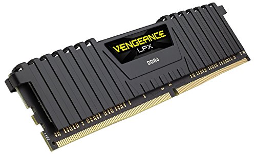 Corsair CMK128GX4M8B3333C16 Vengeance LPX 128 GB (8x16 GB) DDR4 3600 MHz C18 XMP 2.0 High Performance Desktop Memory Kit with Airflow Fan - Black