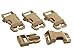 Produktbild Emerson Ersatz Schnellverschlüsse / Quick Release Buckles, ohne Nähen, 25mm / 1", 4er Pack - TAN