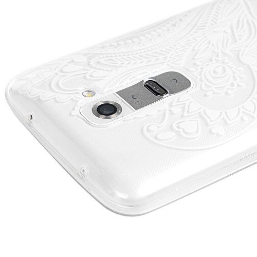 LG G2 Hülle Case LG G2 5.2 Zoll Schutzhülle YOKIRIN TPU Silikon Case Cover Skin Handytasche Silikonhülle Kunst Gemalt Handyhülle Schale Handycase Handyschale Etui Backcover Muster - 4