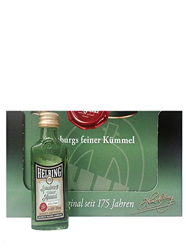 Preisvergleich Produktbild Helbing Hamburgs feiner Kümmel 25 x 0,02 Liter