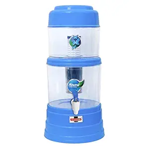 Grand Plus Aqua Mineral Pot 16 L 16 Gravity Based Water Filter (Multicolor)