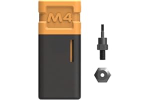 AKKTOL Mandrin de traction M4 pour pince à écrou à riveter | Mandrin de rechange pour écrou de rivet | Mandrin de rivet pour manchon fileté