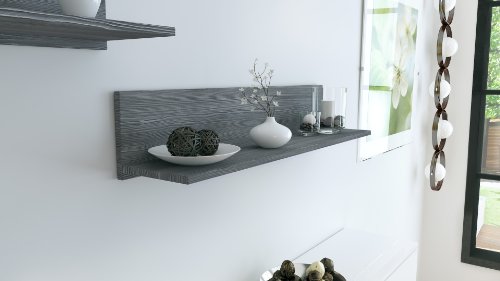 Wandregal Winkelregal Skadu in Avola-Anthrazit - 2