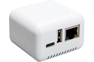 LOYALTY-SECU WiFi Print Server RJ45 Turns Your USB Printer into Network Wireless Printer Quickly