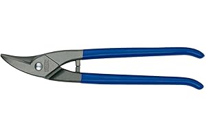 BESSEY Erdi Figueren-Loch-Schere D214-250L, Linkscheidend, Gesamtlänge 250 mm Schnittlänge 37 mm, sehr schlangker Scherenkopf, Gewicht 0,47 Kg