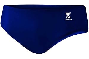 TYR Men's Durafast Elite Racer Brief Swimsuit Swim Briefs