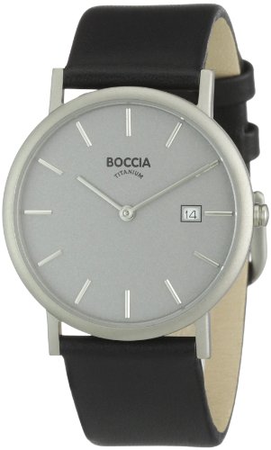 Boccia Herren-Armbanduhr Leder 3547-01 Boccia Herren-Armbanduhr Leder 3547-01