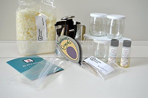 Beginners Candle Making Kit 100% Soy (Pots) Festive and Fruity Fragrances