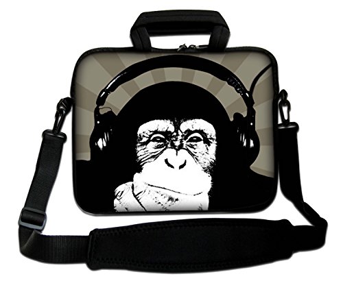 Luxburg Schultertasche Notebooktasche Laptoptasche Tasche mit Tragegurt aus Neopren für Laptop / Notebook Computer 14,2 Zoll