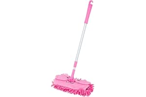 CASILER Bambini per Casa per Bambini Mop Scopa Dustpan Set Mini Staccabile per Pulizia della Casa Estensibile Tablet Estensibile Fingere Finta Giocattolo Giocattolo