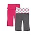 Yoga Sprout 2 Pack Fold Over Pants Baby Bottoms