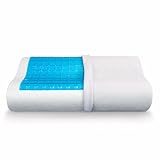 Jitsu Sueño Confort Gel Enfriamiento Ortopédico Almohada Espuma Memoria...