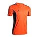 Produktbild OSYARD Mann Trainings Kurzarm Bluse, Herren T-Shirt mit Rundhals Mann Gamaschen Eignungs Sport Gymnastik Laufende Yoga Athletische Hemd Spitzen Bluse