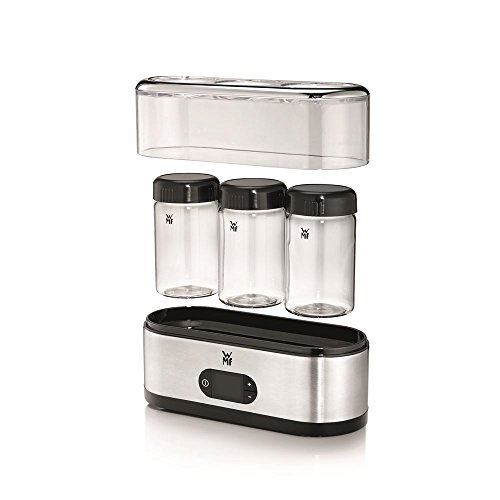 WMF KÜCHENminis Joghurtbereiter inklusive 3 Joghurt-to-go-Becher BPA-frei, 150 ml pro Joghurtbecher, cromargan matt/silber - 2