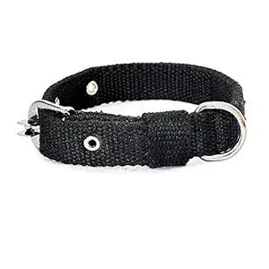 PetsLike Spun Poly Collar, Black (25 mm)