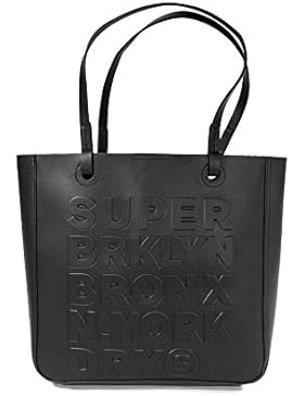Superdry Embossed Shopper - Black